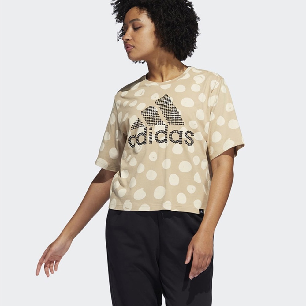 Adidas Farm Rio crop t-shirt, EUC, L